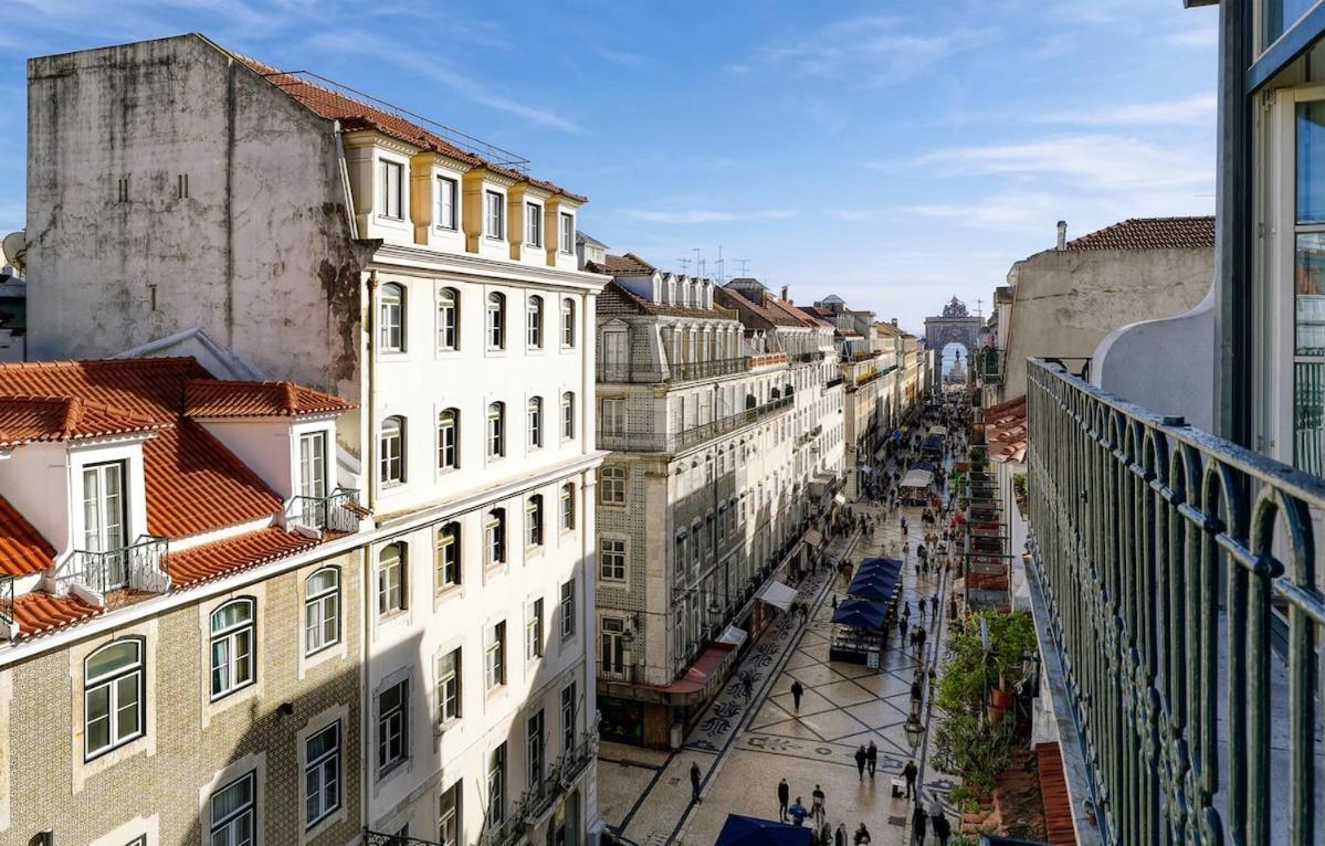 Lisbon Beautiful 2 Bedroom Apartment With Views In Rua Augusta Lisboa Dış mekan fotoğraf